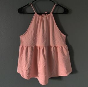 Baby pink tank